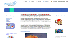 Desktop Screenshot of dupuytren-online.info